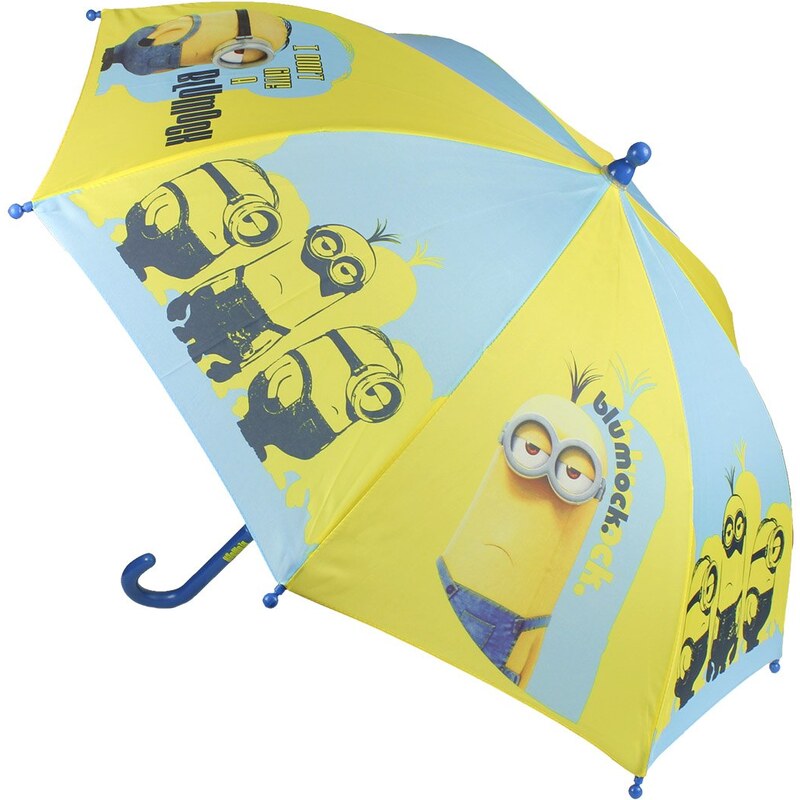 Disney Brand Dětský deštník Mimoni - žluto-modrý