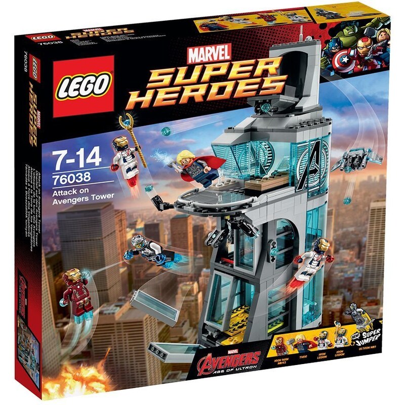 LEGO® Super Heroes 76038 Útok na věž Avengerů