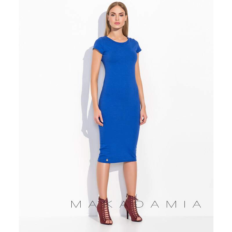 Dámské šaty Makadamia M302 modré