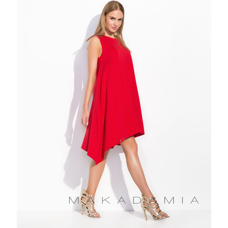 Dámské šaty Makadamia M285 červené