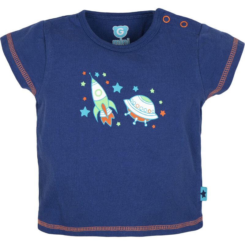 G-mini Chlapecké tričko Raketa - modré