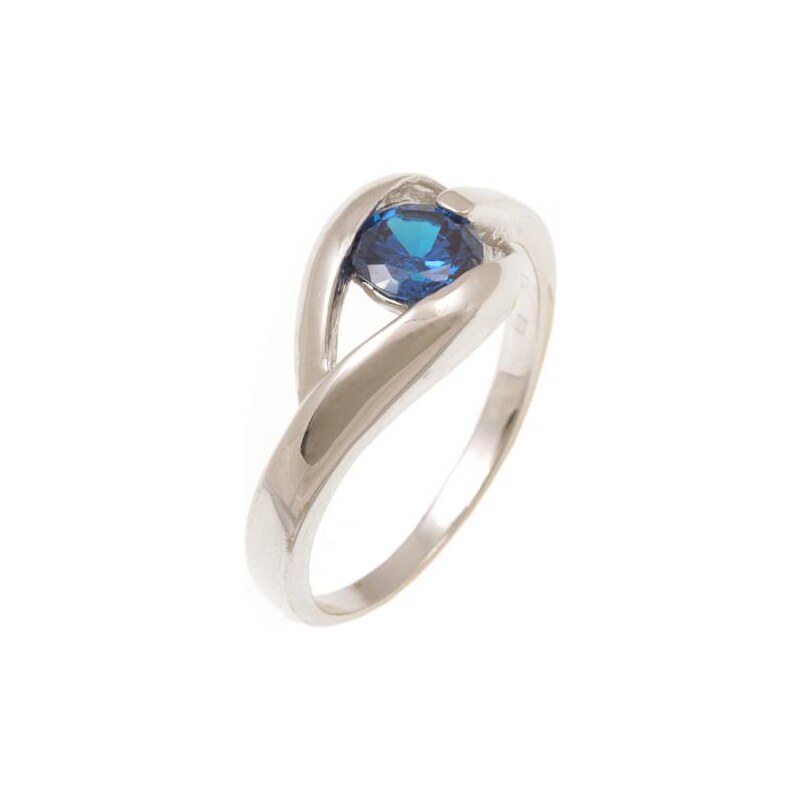 a-diamond.eu jewels s.r.o. (CZ) Prstýnek stříbrný modrý spd185