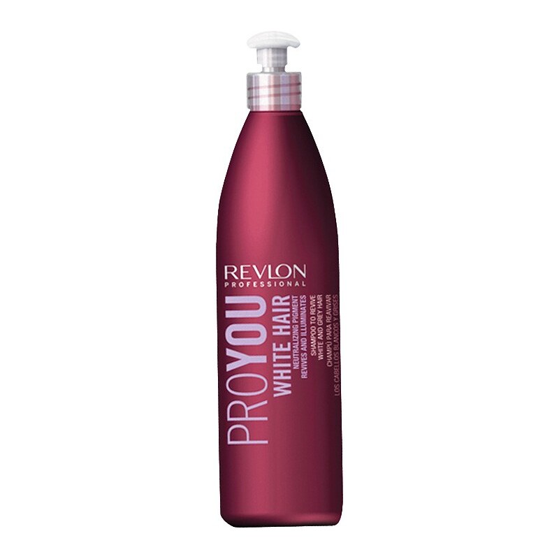 Revlon Professional PROYOU White Shampoo - šampon pro rozjasnění světlých a šedivých vlasů 350ml