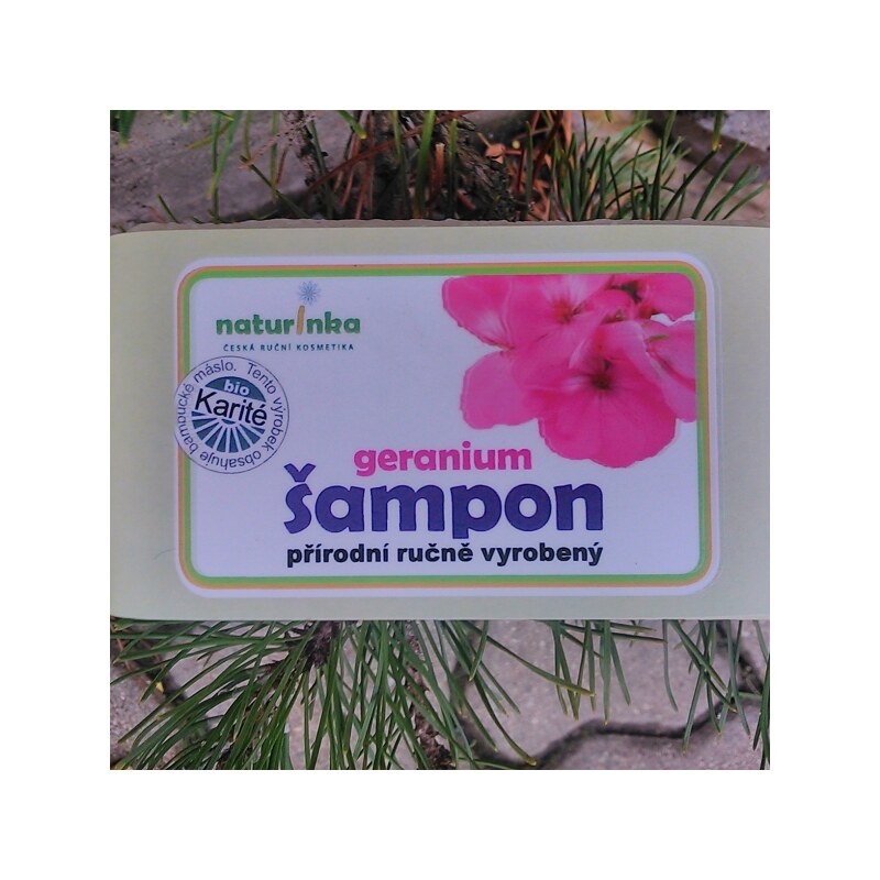 Naturinka Geranium šampon