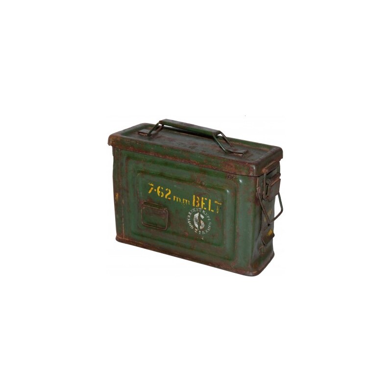 Industrial style, Malý vojenský box 19x26x10cm (1005)