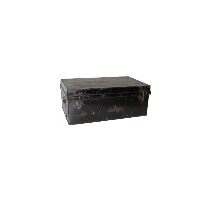 Industrial style, Starý vojenský kufr 30x77x47cm (1007)