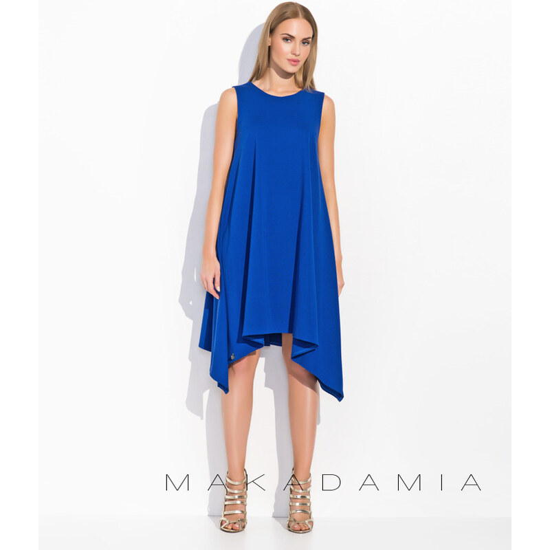 Dámské šaty Makadamia M285 modré