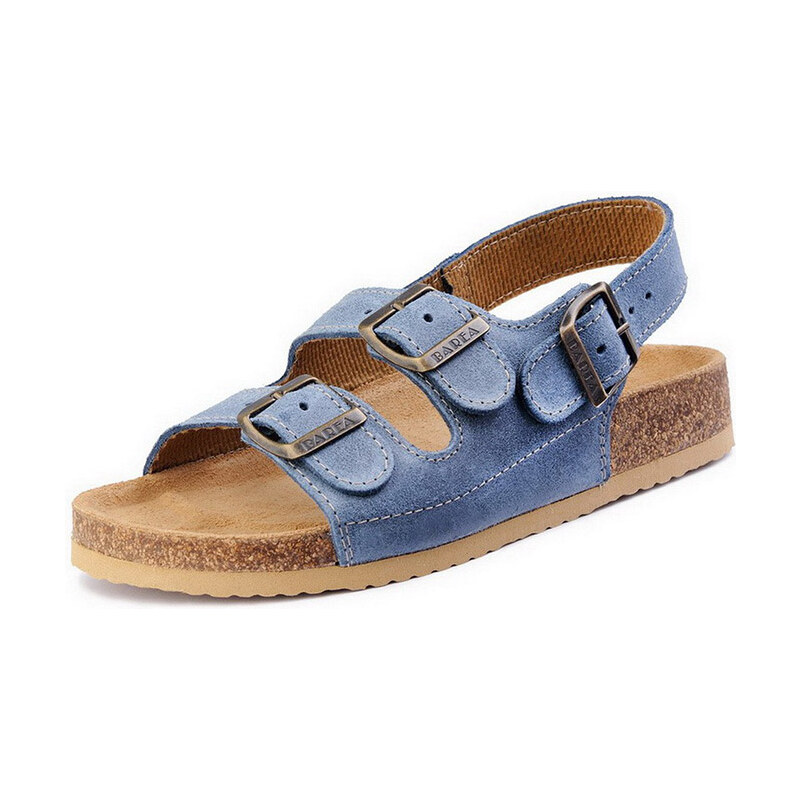 Barea Dětské modré sandály 003462