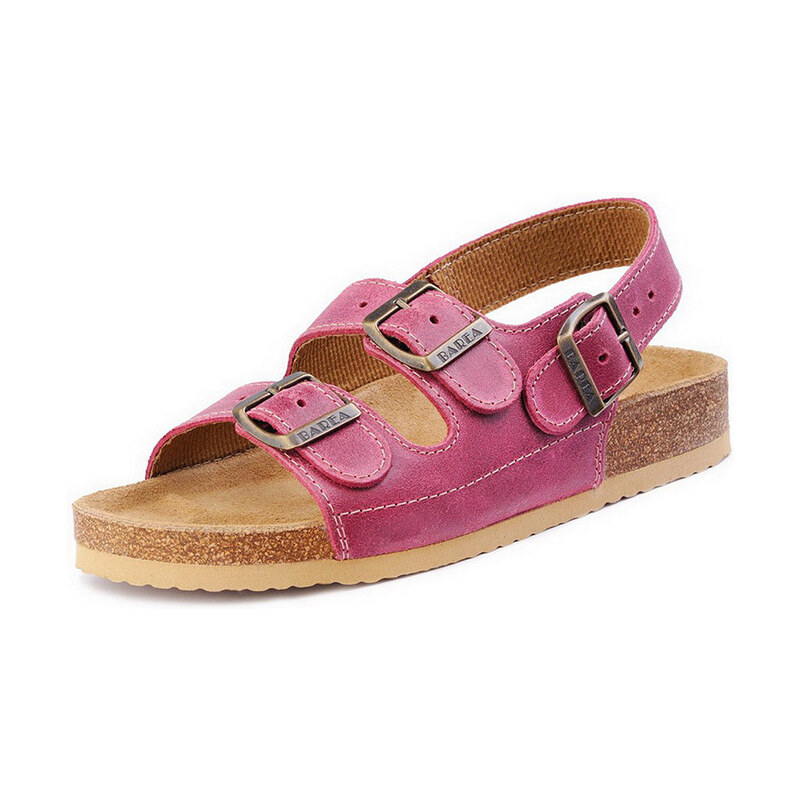 Barea Dětské růžové sandály 046462