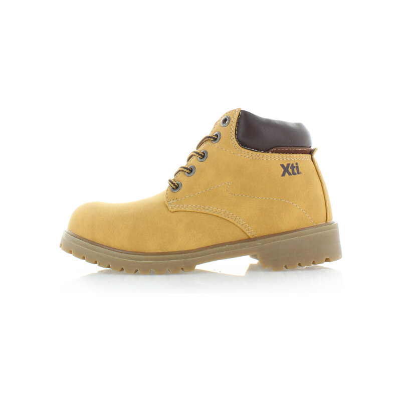 Dětské žluto-hnědé kotníkové boty XTI 53453