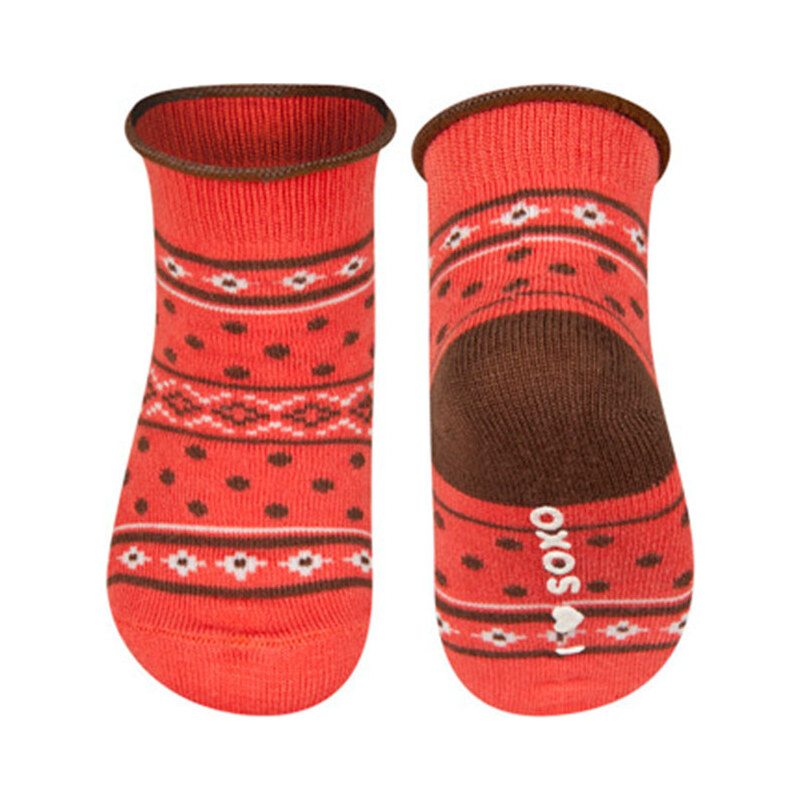 SOXO Kojenecké korálové ponožky Modal Socks