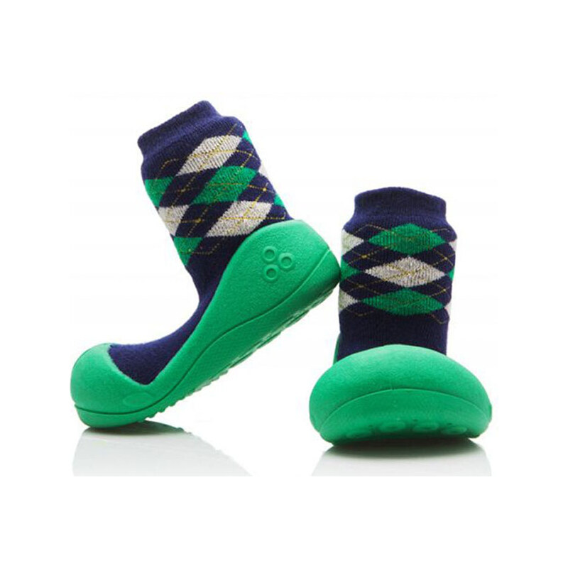 Dětské zelené boty Attipas Argyle