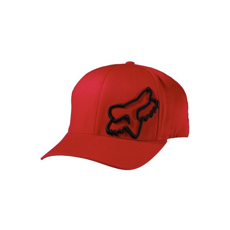 Kšiltovka Fox Flex 45 flexfit hat Red S/M