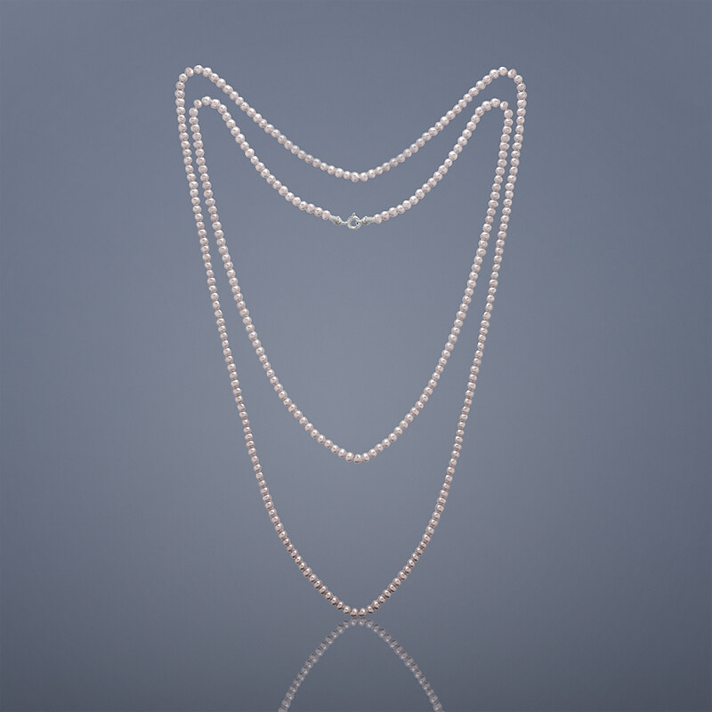 Buka Jewelry Buka Perlový náhrdelník mini Cleopatra – růžová 702