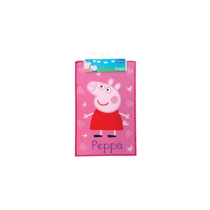 Disney Dětský koberec Peppa Pig 80x50 cm - růžový