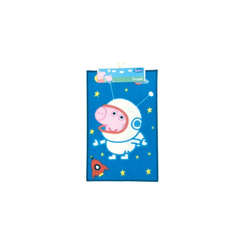 Disney Koberec Peppa Pig 80x50 cm - modrý