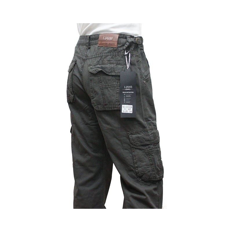 LIANS kalhoty pánské H332 kapsáče