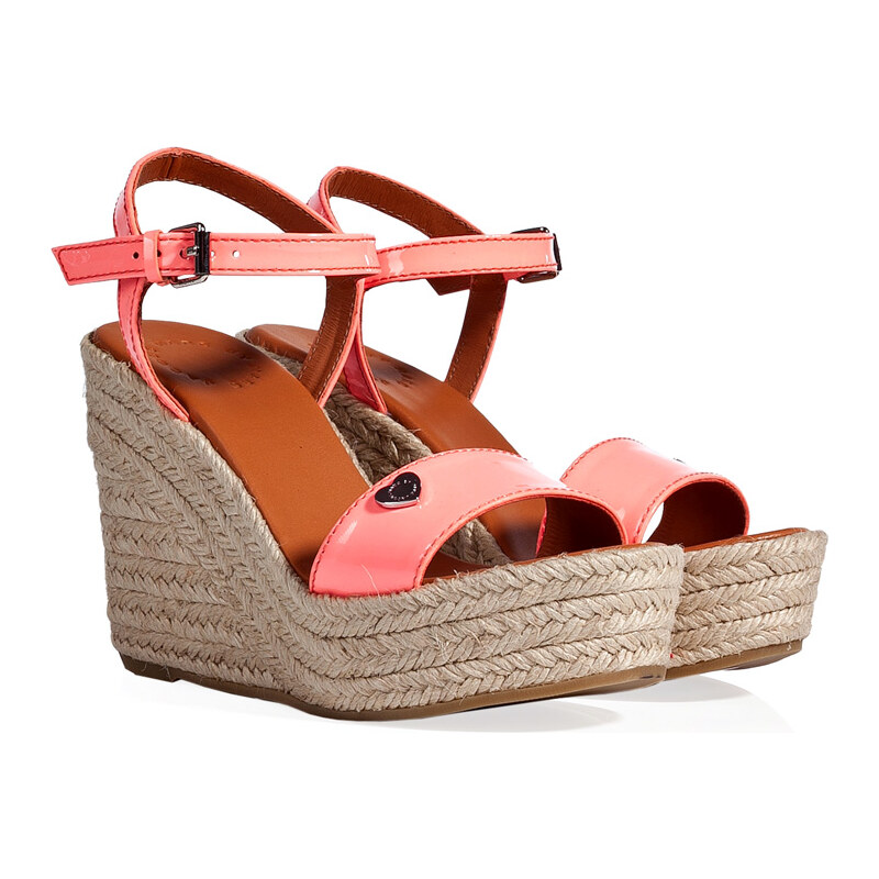 Marc by Marc Jacobs Leather Espadrille Wedges