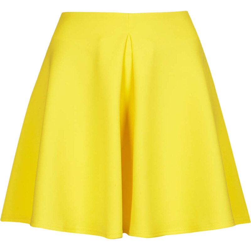 Topshop **Scuba Skater Skirt with Pleast by Oh My Love