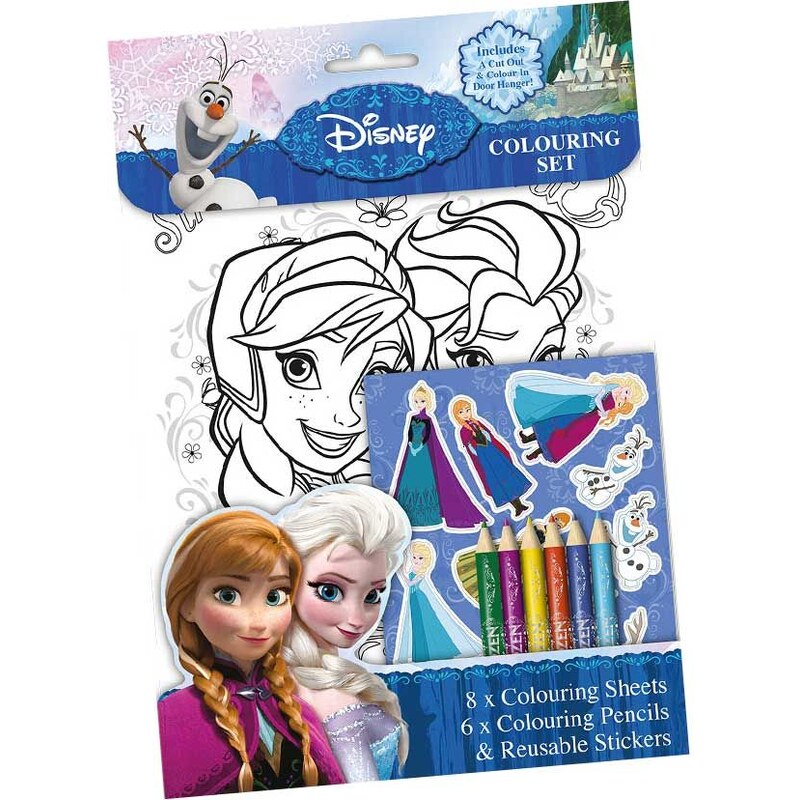 Disney Dětské omalovánky Frozen, 28x21 cm