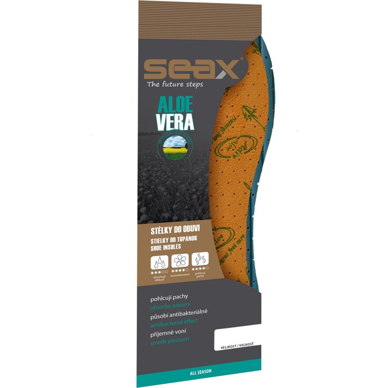 SEAX SEAX vložky do bot Aloe Vera ADAD-056 -