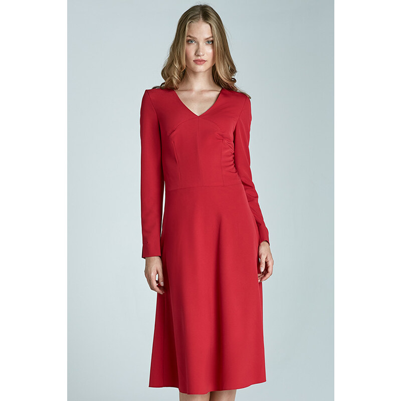 Nife Červené šaty S67