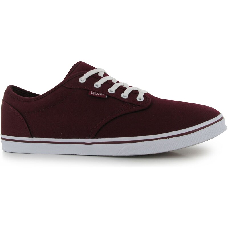 Vans Atwood Low Trainers Burgundy/White