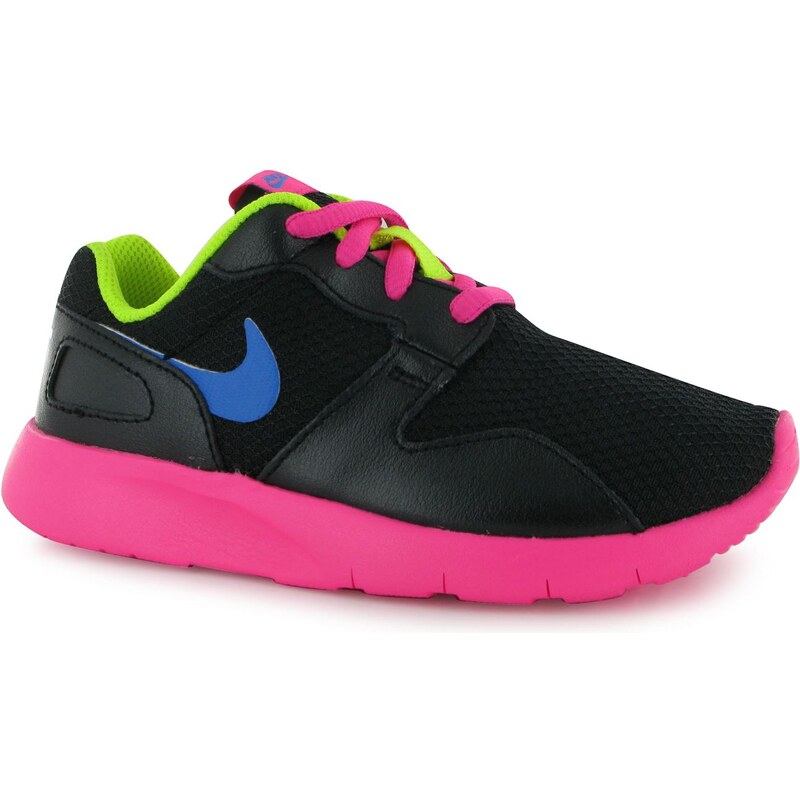 Nike Kaishi Child Girls Trainers Black/Blue/Pink
