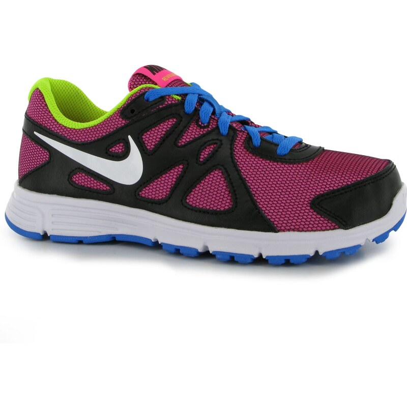 Nike Revolution 2 dětské Girls Trainers Pink/White/Blue