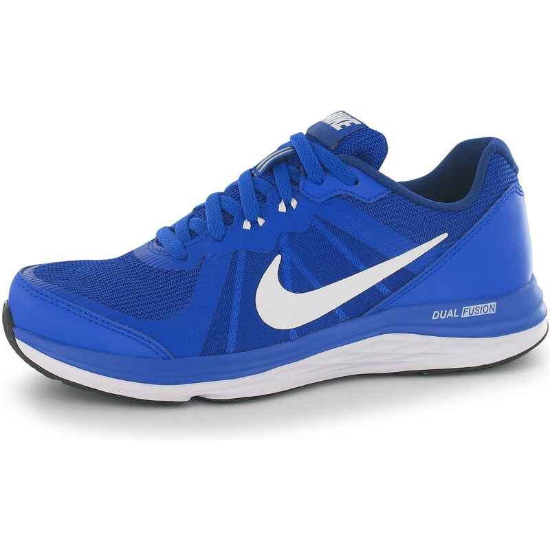 Nike Dual Fusion X dětské Running Shoes Blue/White