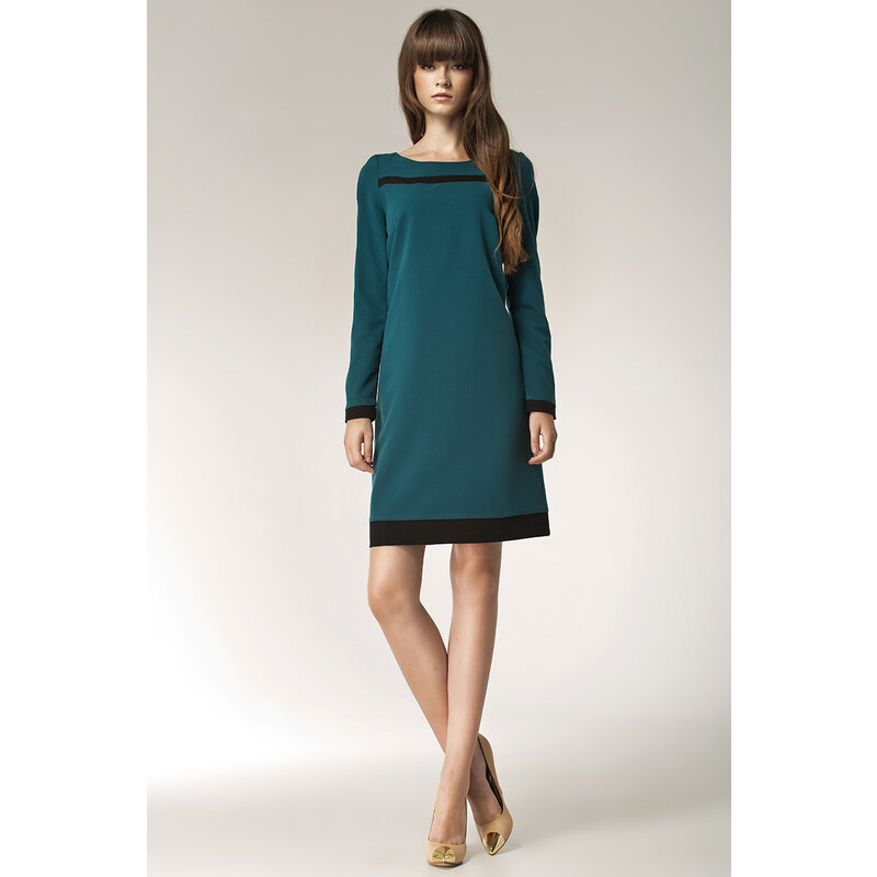 Nife Zelené RETRO šaty
