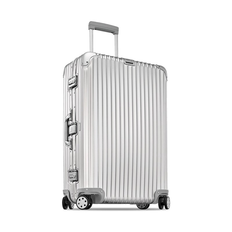Hliníkový kufr RIMOWA Topas, stříbrný, 61 l