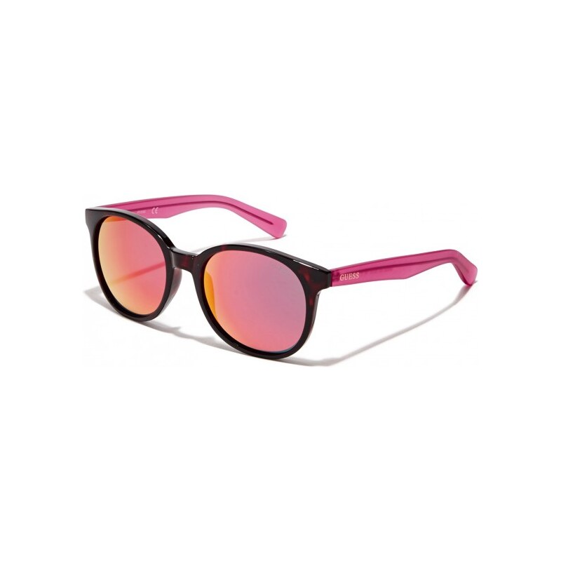 GUESS GUESS Round Logo Sunglasses - pink