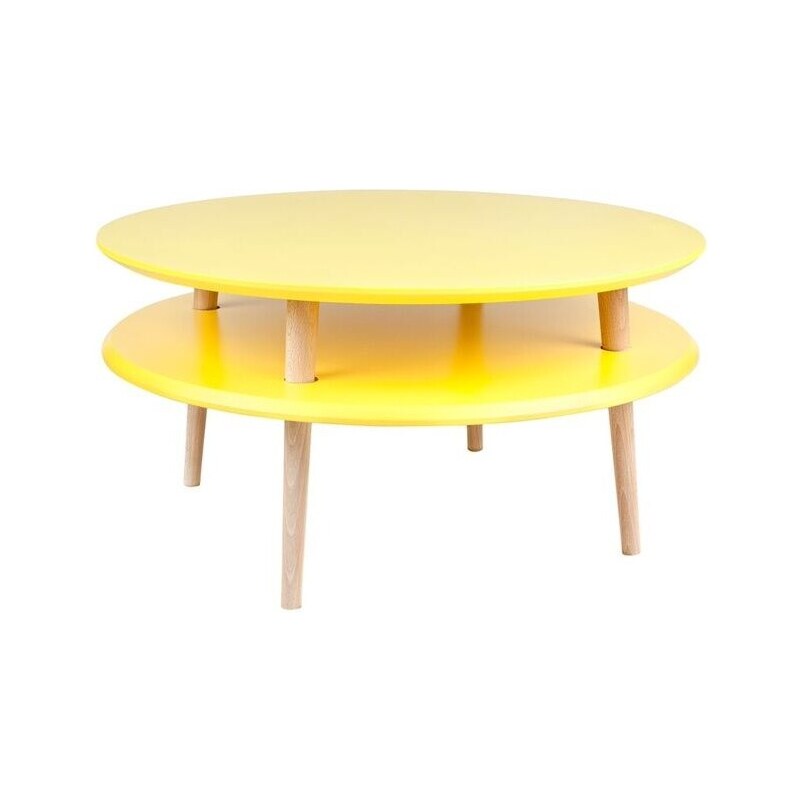 Bonami Žlutý konferenční stolek Ragaba UFO, ⌀ 70 cm