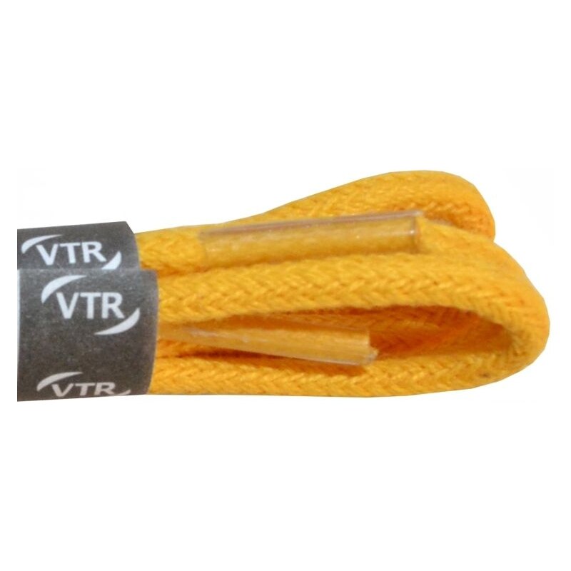 VTR Bavlněné kulaté tkaničky tenké - žlutá ADAD-071 cm