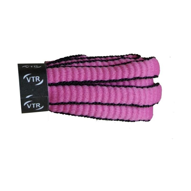 VTR Sportovní peckové tkaničky - růžová ADAD-106 cm