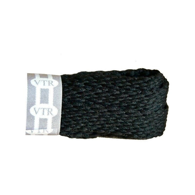 VTR Polyesterové ploché tkaničky - černá ADAD-099 cm