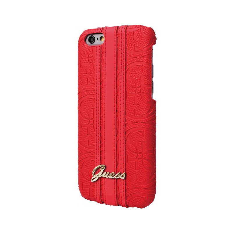 Pouzdro / kryt pro Apple iPhone 6 / 6S - Guess, Heritage Back Red