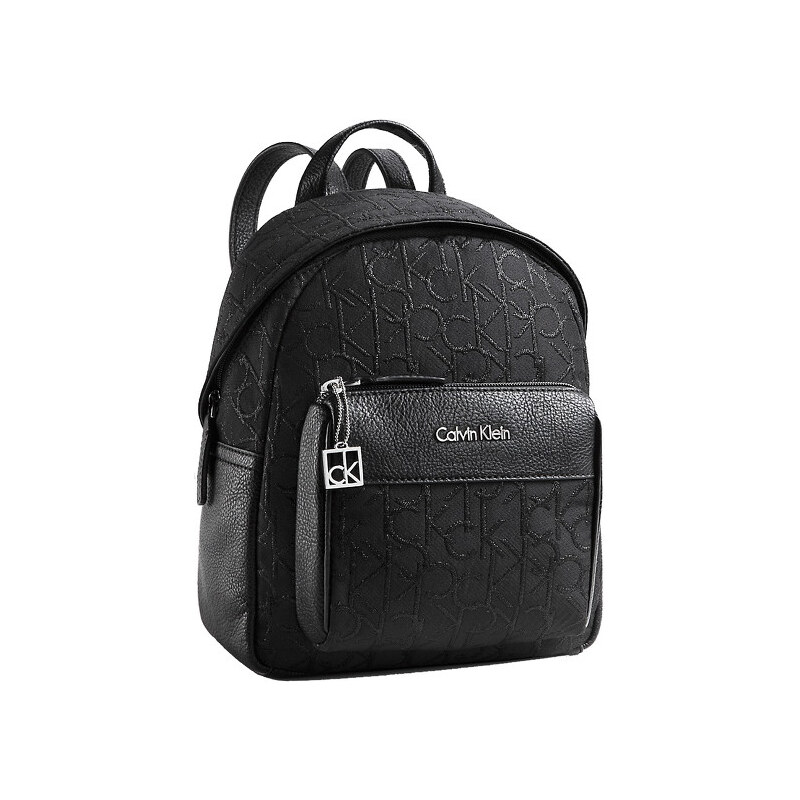 Calvin Klein Elegantní batoh Hailey City Backpack Logo černá multi