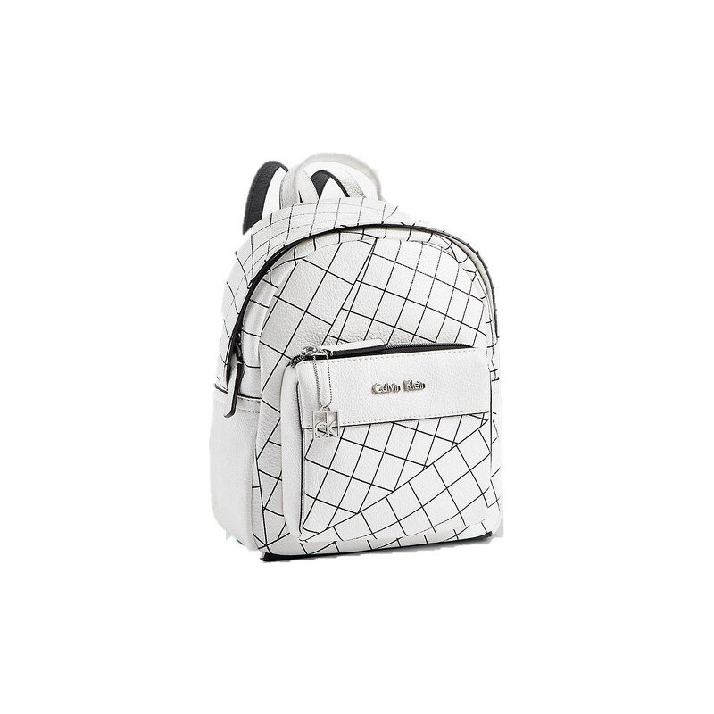 Calvin Klein Elegantní batoh Hailey City Backpack bílá multi
