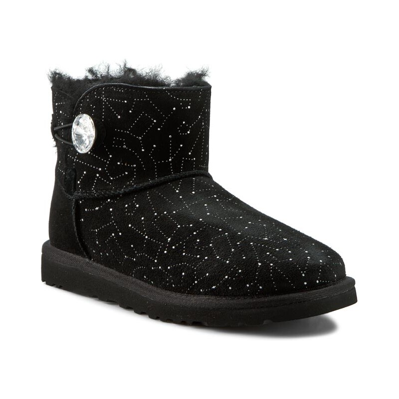 Boty UGG - W Mini Bailey Button Bling Constellation 1008822 Blk