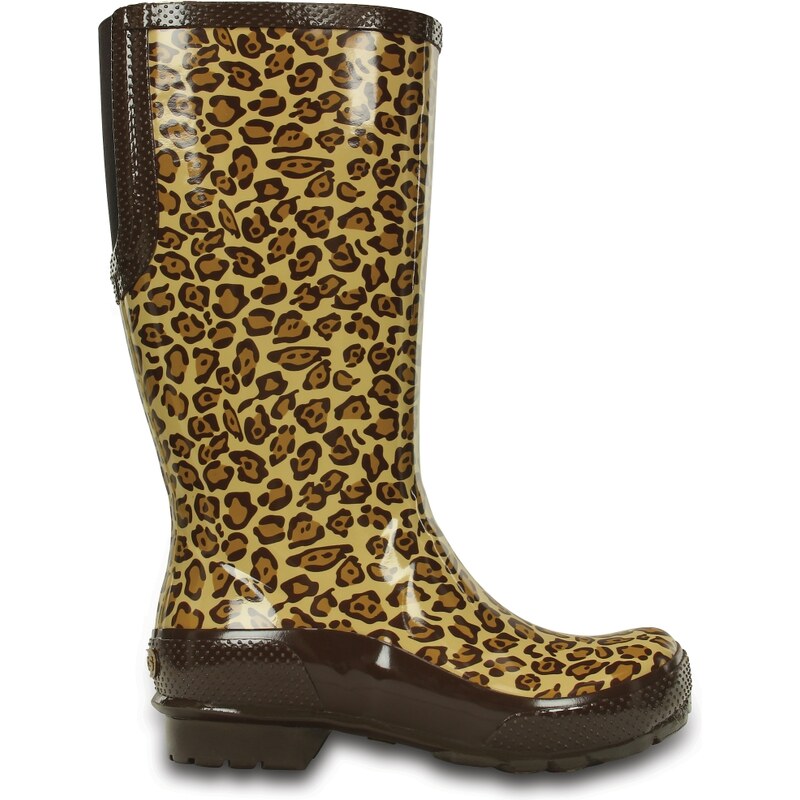 Crocs Boot Unisex Leopard Crocs Leopard Tall Rain
