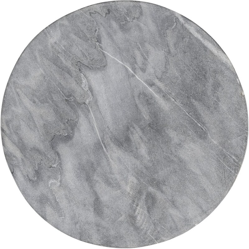 Bloomingville Dekorativní mramorový tácek Grey Marble