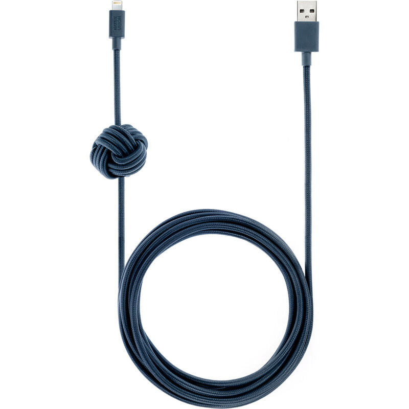 Certifikovaný kabel lightning pro iPhone a iPad - Native Union, Night Cable 300cm Marine