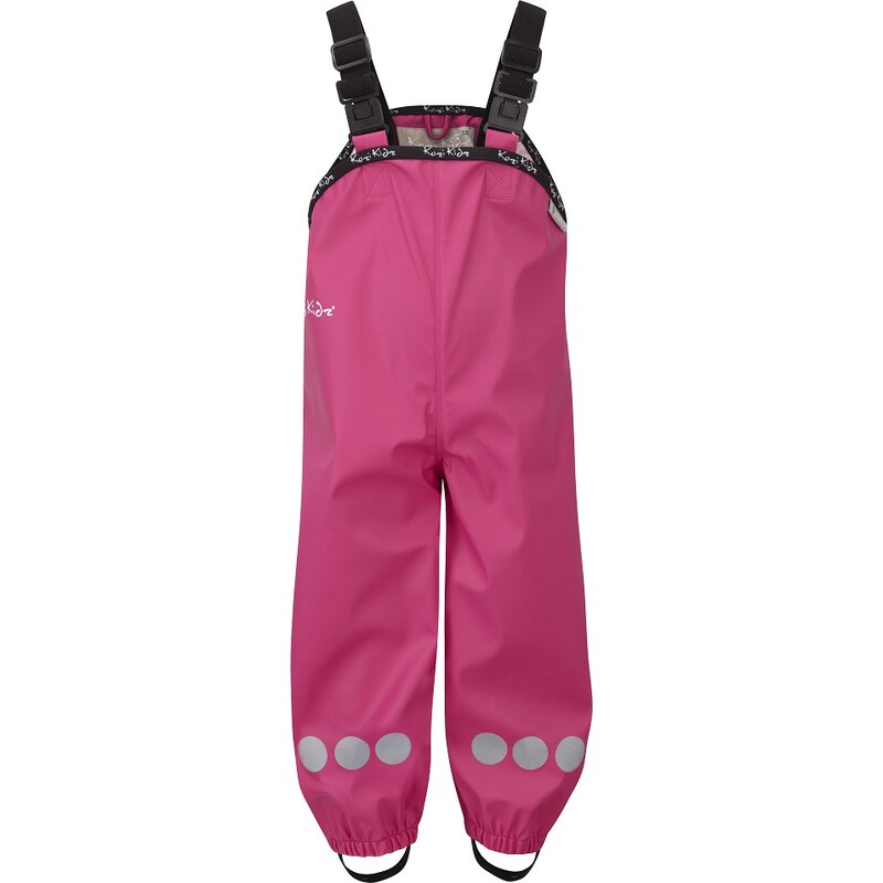 Kozi Kidz Dívčí nepromokované kalhoty Koster - růžové