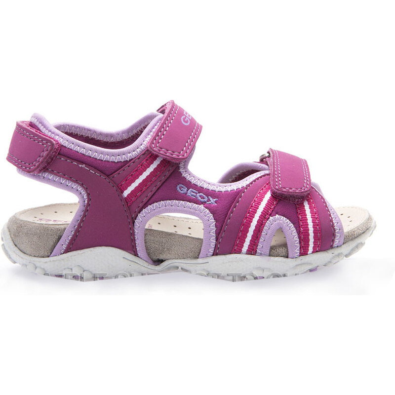 Geox Dívčí růžové sandály JR Sandal Roxanne