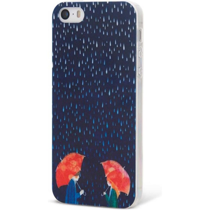 Modrý ochranný kryt na iPhone 5/5s Epico In The Rain