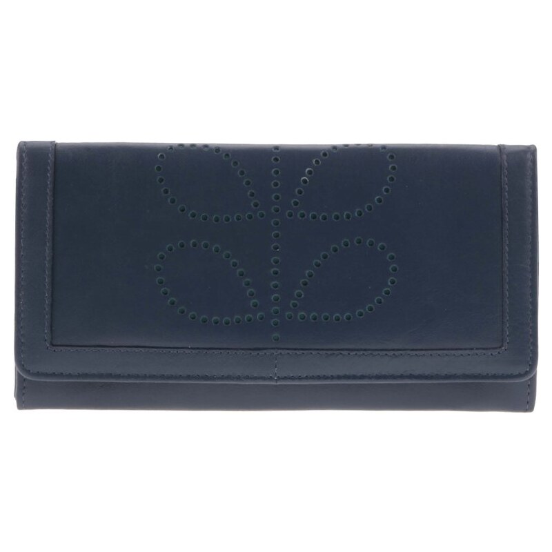 Zeleno-modrá kožená peněženka Golunski