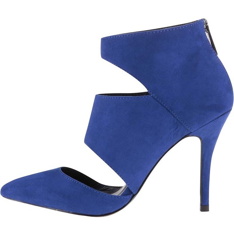 Modré sandálky na podpatku ALDO Flemings