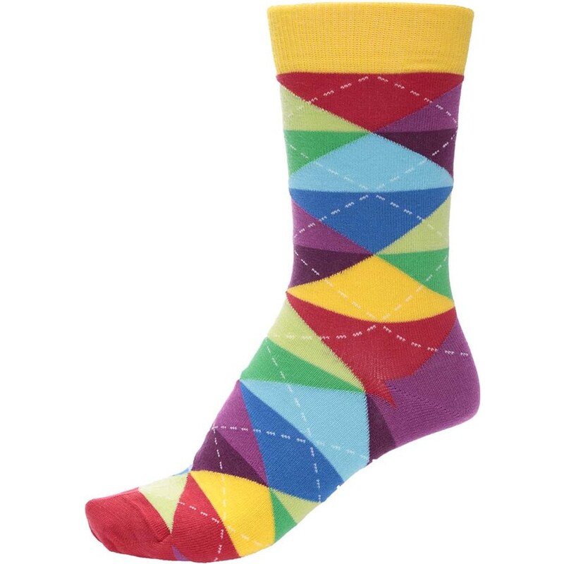 Barevné unisex ponožky se vzorem Ballonet Socks Cheer